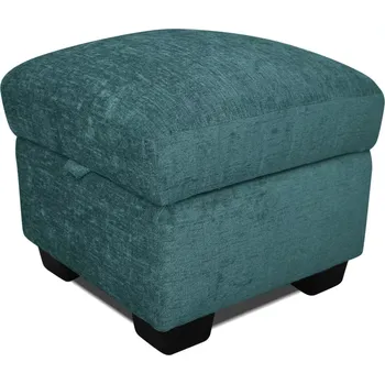 Obývací pokoj Taburet TAMMY, petrolejová (Maurice - TEAL)