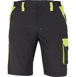 Cerva Pracovní kraťasy MAX VIVO - Černá / žlutá | 58