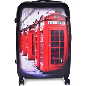 FC TRAVELLER | velký odolný cestovní kufr 70 cm | kolečka 360°, výsuvná rukojeť & číselný zámek | 50 × 30 × 70 cm Dedra