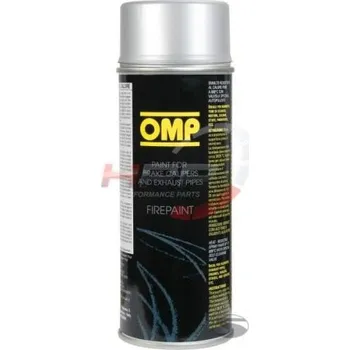 Barva ve spreji Žáruvzdorná barva OMP Firepaint stříbrná - 400ml