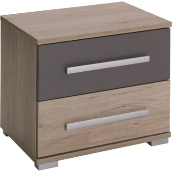 Noční stolek Maridex Dafne noční stolek D02 Zvolte provedení: San reno - Šedá