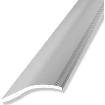 přechodová lišta 248 přechodová lišta s nivelací 18mm - SAMOLEPÍCÍ Barva: Stříbrná, Zvolte délku: 270 cm
