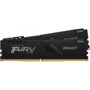 Operační paměť Kingston FURY Beast/DDR4/32GB/3200MHz/CL16/2x16GB/Black