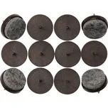 Vorel Podložka plastová s plstí na hřebíku 24mm,12ks, TO-74922