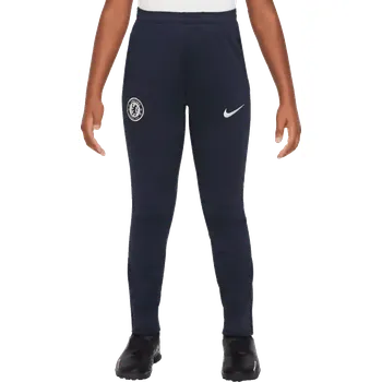 Chlapecké kalhoty Dětské pleteninové kalhoty Nike Chelsea FC 24/25 Dry Strike tmavě modré