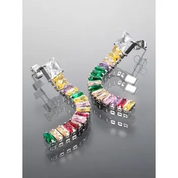 Náušnice Prosperk Nepřehlédnutelné barevné náušnice S1032