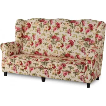 Pohovka Pohovka Provence AS III., béžová - vzor květy/olše (2108)