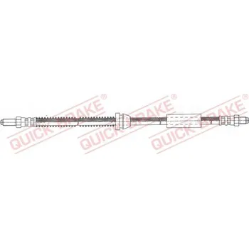Brzdová hadice Brzdová hadice QUICK BRAKE 42.908