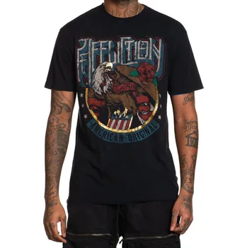 Pánské tričko tričko hardcore pánské - KENNEBEC - AFFLICTION - A26347-BK - XXL