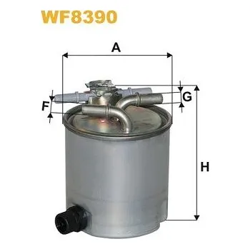 Palivový filtr Palivový filtr WIX WF8390