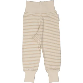 Rostoucí bambusové kalhoty dětské Classic béžový pruh Geggamoja Velikost: 50/56
