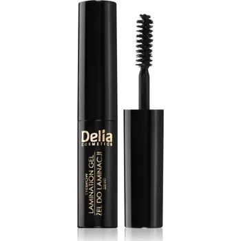 Řasenka Delia Cosmetics Eyebrow Expert gel na obočí odstín 1.0 Black 4 ml