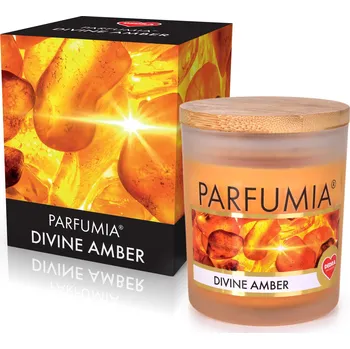 Svíčka DIVINE AMBER | sójová vonná svíčka | PARFUMIA® | 250 ml Dedra