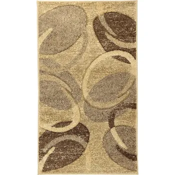 Koberec Breno Kusový koberec PORTLAND 2093/AY3Y, 67x120 cm, Hnědá