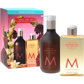 Kosmetická sada Dárková sada pro péči o tělo Moroccanoil Dahlia Rouge Body Care Set + dárek zdarma