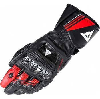 Rukavice Dainese DRUID 4 sportovní rukavice červené/černé/bílé Velikost/Provedení: XL