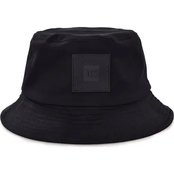 Klobouk FC BLACK BADGE | Bavlněný klobouk BUCKET HAT s monogramem FC | černý | obvod 58 cm Dedra