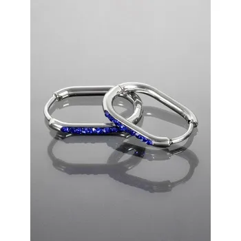 Náušnice Prosperk Elegantní náušnice s modrými krystalky z chirurgické oceli S3347