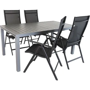 Zahradní sestava Zahradní sestava Rosalio - 4 místa, černá