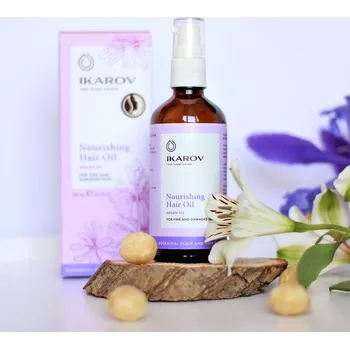 Ošetřující olej na vlasy Ikarov 100 ml