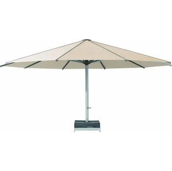 Slunečník Glatz Profesionální slunečník Palazzo Royal, Glatz, kulatý 700 cm (7 m), barva dle vzorníku, rám eloxovaný hliník, potah akryl 300 g/m2, ovládání klikou