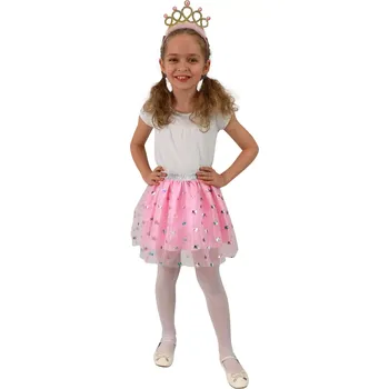 Karnevalový kostým Dětská tutu sukně princezna s čelenkou