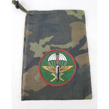 Vybavení pro přežití Pytlík AČR vz.95 se znakem 102. Průzkumného Praporu Prostějov malý Velikost: Malý 12x6 cm