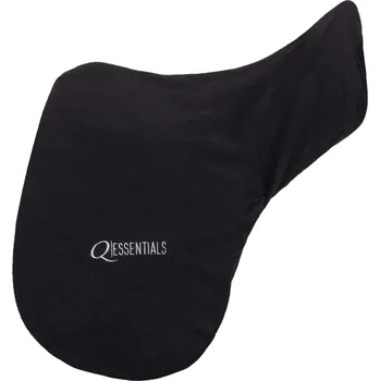 Vybavení pro koně Potah na sedlo fleece QHP, Full - Černá