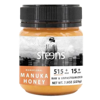 Sladidlo Steens RAW Manuka Honey UMF15+ (515+ MGO) - 340g