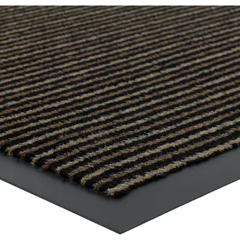 Rohožka Hnědá vstupní rohož FLOMA Scala - délka 40 cm, šířka 60 cm, výška 0,5 cm (81715060) FLOMAT