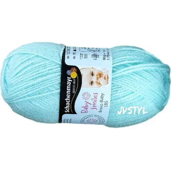 Příze Příze BRAVO BABY SMILES 185, 50g, mátová JVStyl