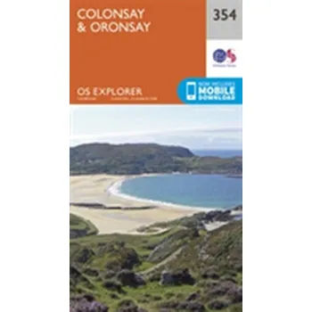 Encyklopedie Colonsay and Oronsay - Ordnance Survey [EN] (2015, Skládaná mapa, Ordnance Survey)