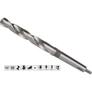 Vrták Ruko 204110E - Vrták do kovu pr. 11,0 mm délka 175/94 mm s MORSE 1 stopkou, středně dlouhý, vybrušovaný, HSS-Co5