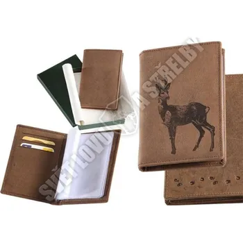 Obal na doklad Ostatní Kožené pouzdro na doklady - srnec