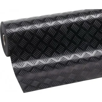 Rohožka Gumová průmyslová protiskluzová rohož FLOMA Checker (diamant) - délka 10 m, šířka 125 cm, výška 0,4 cm (87651028) FLOMAT