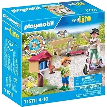 Stavebnice Playmobil Playmobil 71511 Burza knih pro knihomoly