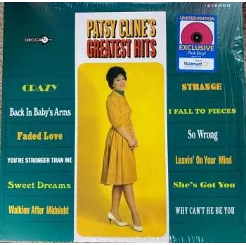 Zahraniční hudba LP Patsy Cline: Greatest Hits CLR 2019 Pink Coloured Vinyl