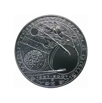 2007 - Pamětní stříbrná mince První umělé družice Země, Proof
