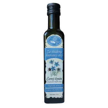 Přírodní produkt Missiva Olej z černého kmínu (Černucha setá - Nigella sativa) - za studena lisovaný - 250 ml