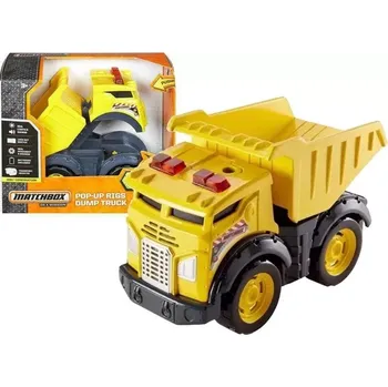 autíčko Matchbox rozkladacia vyklapačka Žlutá