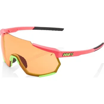 cyklistické brýle Brýle 100% RACETRAP - Matte Washed Out Neon Pink - Persimmon Lens