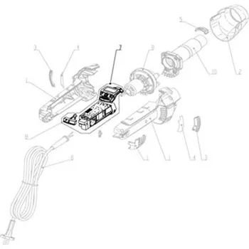 Horkovzdušná pistole Steinel 110040805 - Náhradní díl - Elektronická jednotka Electronic unit pro HG 2620 E