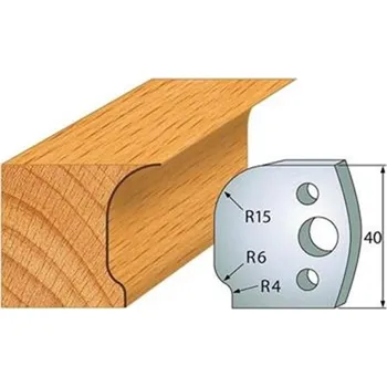 IGM F026-047 - Profilový hoblovací nůž 40x4 mm SP, Profil 047 (pár)