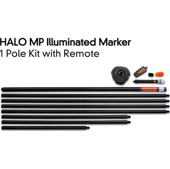 Fox Halo Illuminated Marker Pole – 1 Pole Kit Including Remote