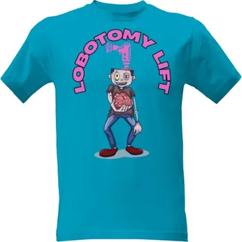 Tričko s potiskem Lobotom lift pánské