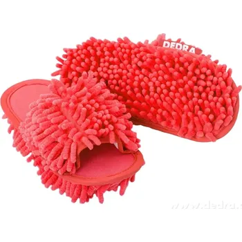 Prachovka "Samochodky" úklidové botky, stélka cca 25 cm (vel. cca 36-40), červené