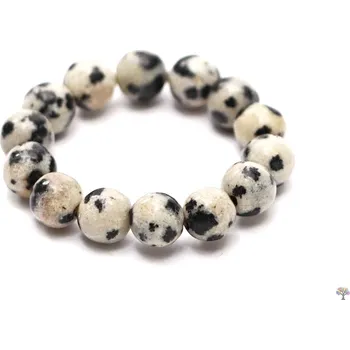 Prsten Magieprirody.cz Prsten Jaspis dalmatin - 4 mm kuličky #16 - z přírodních kamenů
