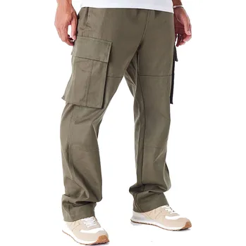 Pánské kalhoty kalhoty New Era Cargo - New Olive/Black XL