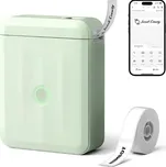 Niimbot D110-M Smart 1AA56291608, štítkovač, zelený + role štítků