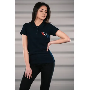 Tuning MAXTON Design womens polo t-shirt, navy modrá